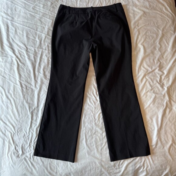 Ann Taylor Factory Curvy Bootcut Pants Trousers Black Size 14 EUC - Picture 8 of 9